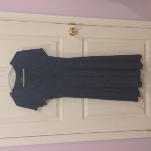 LLBean, Small, Navy floral